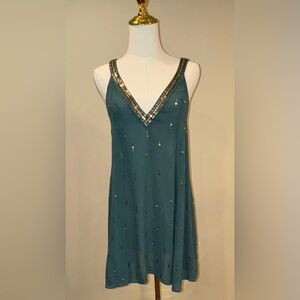 Free People Rising Sun sequin mini dress